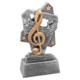 Music Triumph Resin Trophy - Custom Engraved Award