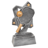 Pickleball Triumph Resin Trophy - Custom Engraved Award