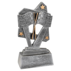 Racing Triumph Resin Trophy - Custom Engraved Award