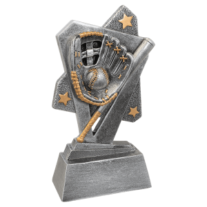 Baseball/Softball Triumph Resin Trophy - Custom Engraved Award