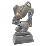Football Triumph Resin Trophy - Custom Engraved Award
