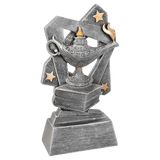 Lamp-Of-Knowledge Triumph Resin Trophy - Custom Engraved Award