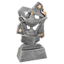 Lamp-Of-Knowledge Triumph Resin Trophy - Custom Engraved Award