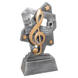Music Triumph Resin Trophy - Custom Engraved Award
