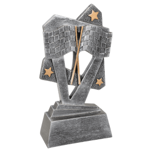 Racing Triumph Resin Trophy - Custom Engraved Award