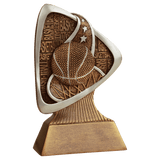 Basketball Triad Resin Trophy - Custom Engraved Award