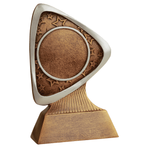 2" Insert Holder Triad Resin Trophy - Custom Engraved Award
