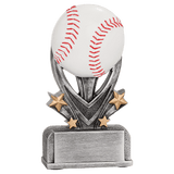 Baseball Varsity Sport Resin Trophy - Custom Engraved Award