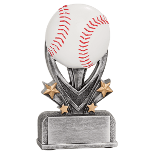 Baseball Varsity Sport Resin Trophy - Custom Engraved Award