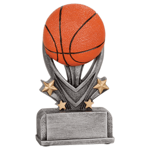 Basketball Varsity Sport Resin Trophy - Custom Engraved Award