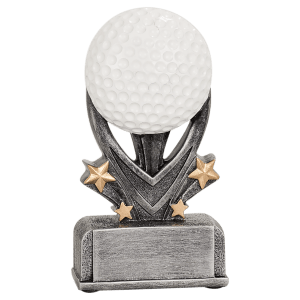 Golf Varsity Sport Resin Trophy - Custom Engraved Award