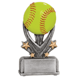 Softball Varsity Sport Resin Trophy - Custom Engraved Award