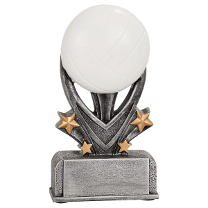 Volleyball Varsity Sport Resin Trophy - Custom Engraved Award