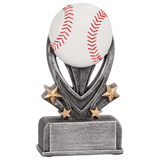 Baseball Varsity Sport Resin Trophy - Custom Engraved Award