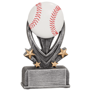 Baseball Varsity Sport Resin Trophy - Custom Engraved Award