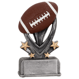 Football Varsity Sport Resin Trophy - Custom Engraved Award