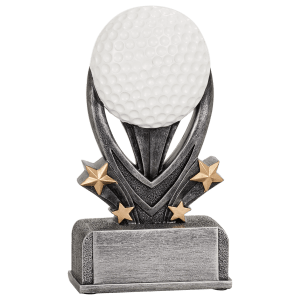 Golf Varsity Sport Resin Trophy - Custom Engraved Award