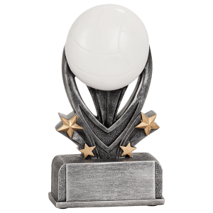 Volleyball Varsity Sport Resin Trophy - Custom Engraved Award