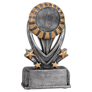 2in. Mylar Holder Varsity Sport Resin Trophy - Custom Engraved Award
