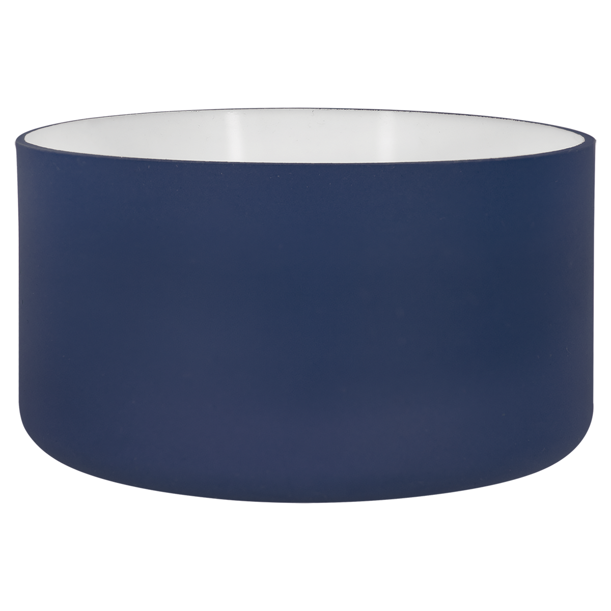 Navy Blue/White 40 Oz Water Bottle Boot - Laser Engraved Drinkware