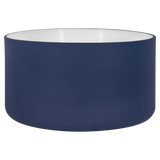 Navy Blue/White 40 Oz Water Bottle Boot - Laser Engraved Drinkware