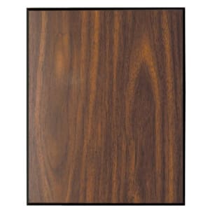 Walnut Finish Plaque with 45 Degree Bevel Edge - Custom Engraved Plaque
