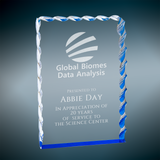Wave Edge Acrylic - Custom Engraved Award