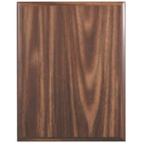 Walnut Finish Plaque with Cove Edge - Custom Engraved Plaque