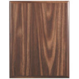 Walnut Finish Plaque with Cove Edge - Custom Engraved Plaque