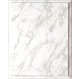 White Marble Finish Designer Plaque - Custom Engraved Plaque