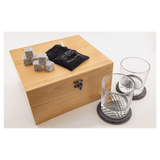 Red Alder Whiskey Set with Two 9 oz. Glasses, Two 4