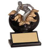 Male Xploding Bowling Resin - Custom Engraved Award