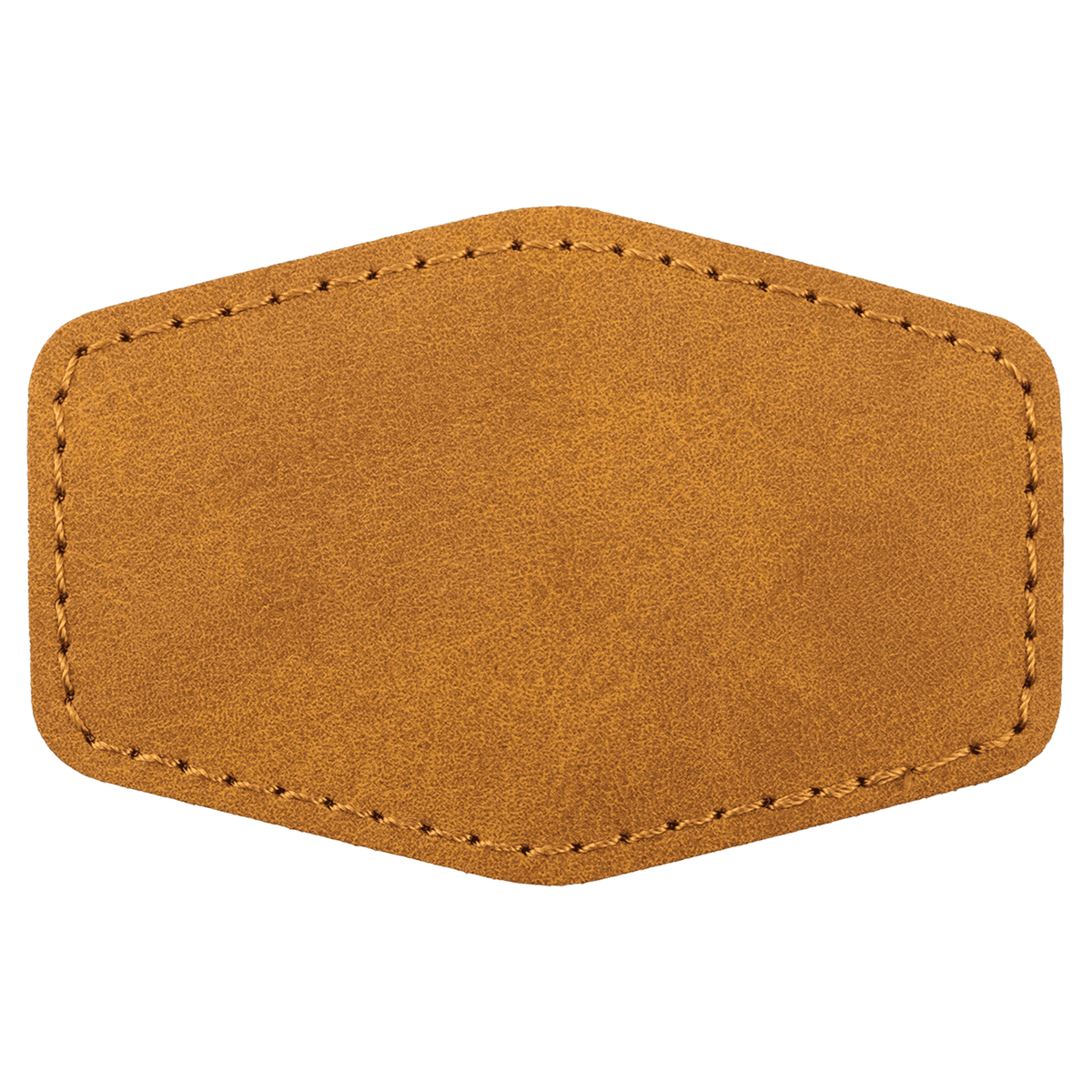 3" x 2" Premier Leatherette Hex Patch - Creekside Collection