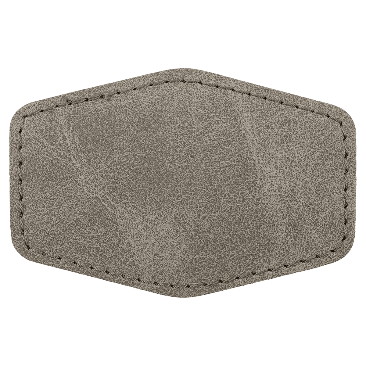 3" x 2" Premier Leatherette Hex Patch - Creekside Collection