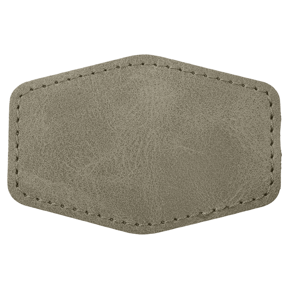 3" x 2" Premier Leatherette Hex Patch - Creekside Collection