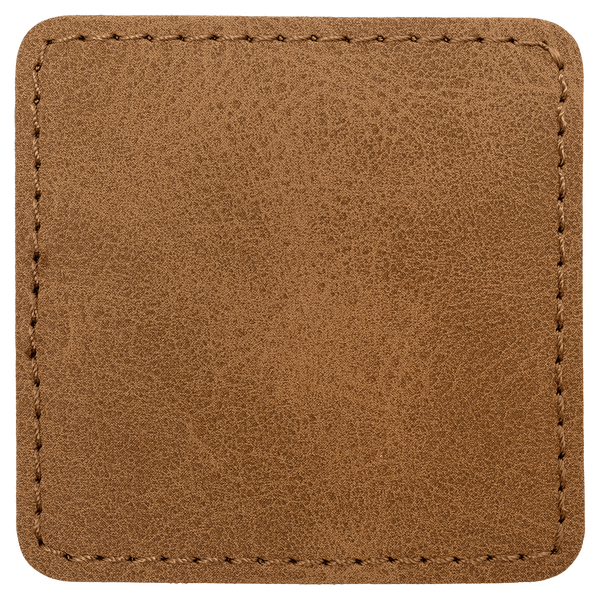 2 1/2" Premier Leatherette Square Patch - Creekside Collection