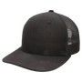 BrimCo Classic Trucker Hat - Black-Black