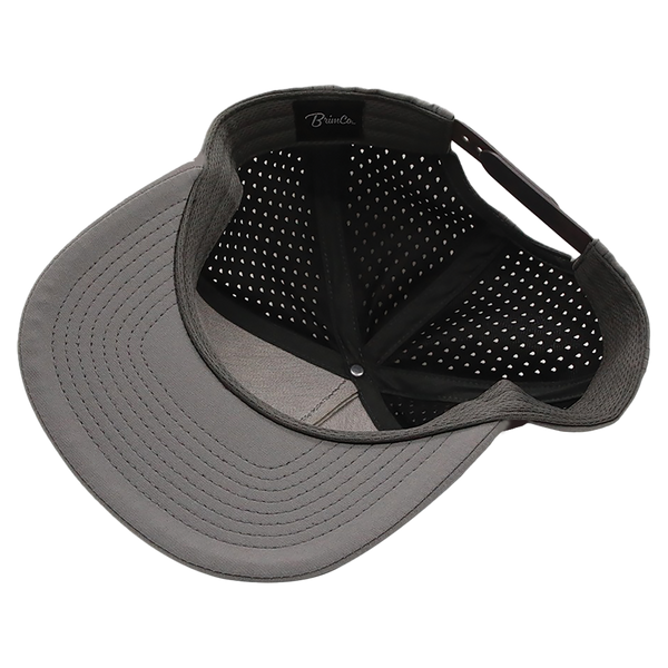 BrimCo Performance Hat - All Dark Gray
