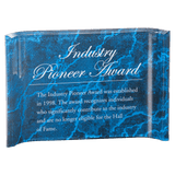 Marble Crescent Acrylic - Custom Engraved Award