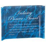 Marble Crescent Acrylic - Custom Engraved Award