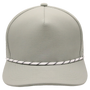BrimCo Performance Rope Hat - Light Gray-White Rope