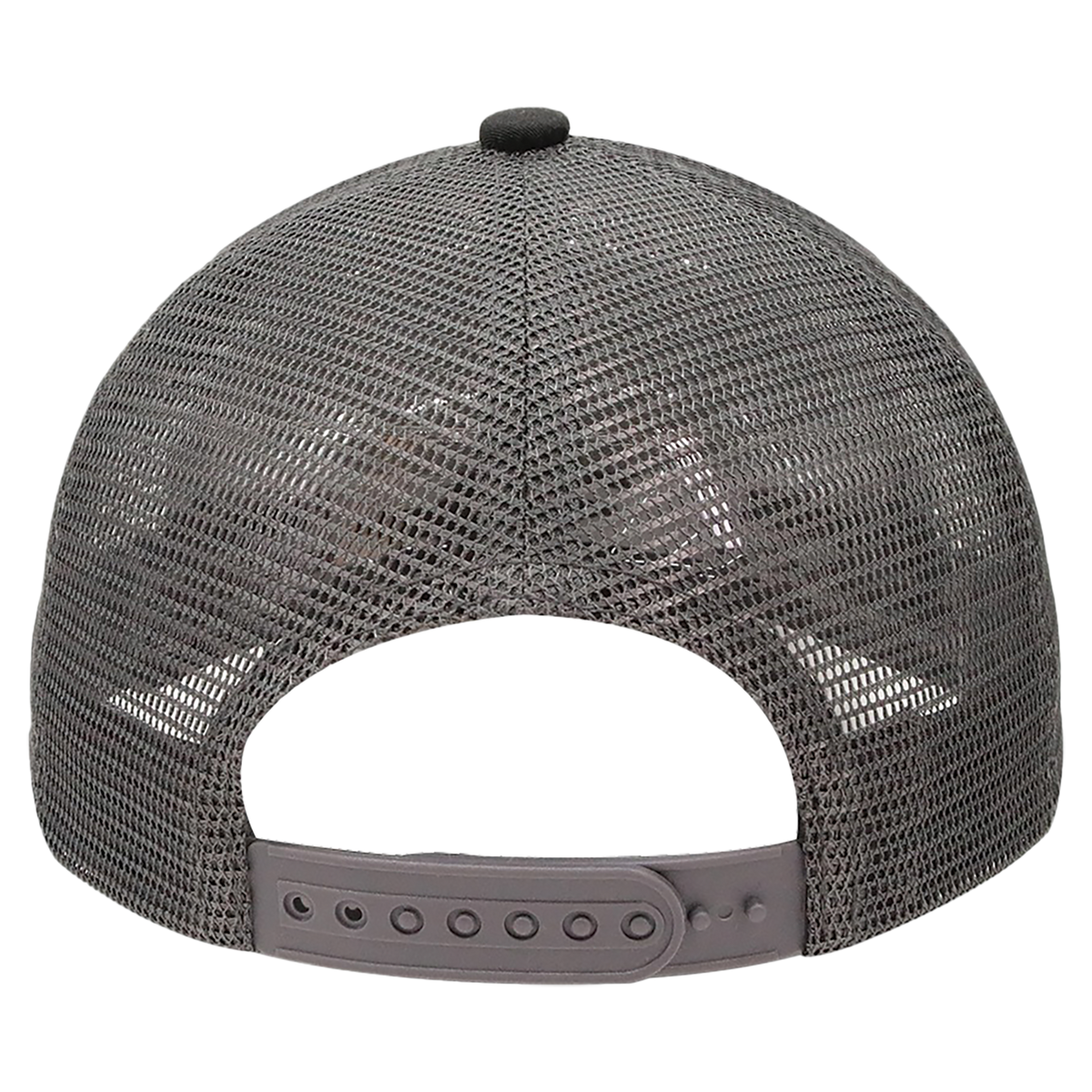BrimCo Classic Trucker Hat - Black-Charcoal