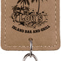 Rectangle Bottle Opener Keychain - Laser Engraved Drinkware