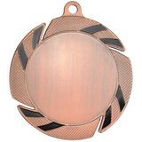 Black Insert Holder Medal - Custom Engraved Award