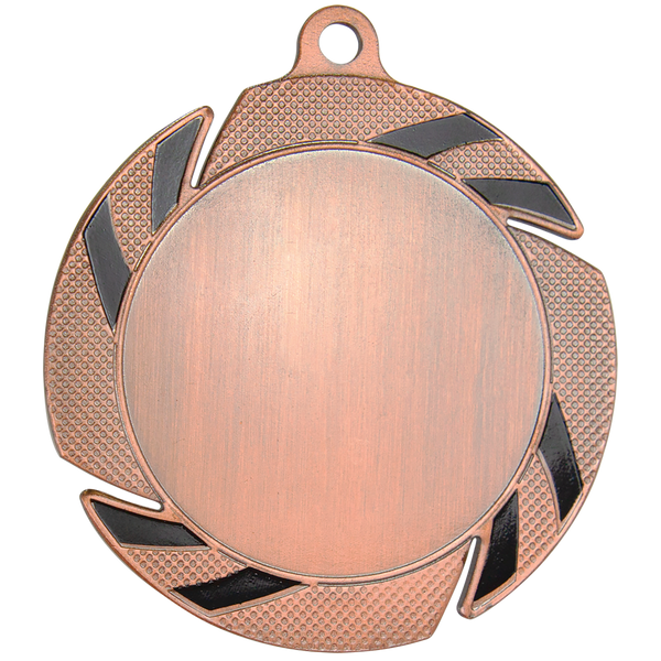 Black Insert Holder Medal - Custom Engraved Award