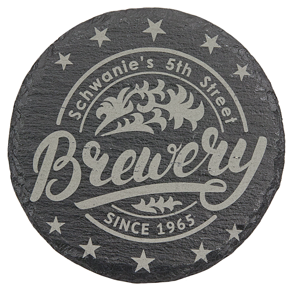 Slate Coaster Foam Pads - Laser Engraved Drinkware
