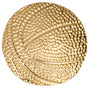 Basketball Lapel Pin - Custom Laser Engraved
