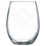 15 Oz Stemless Wine Glass - Laser Engraved Drinkware