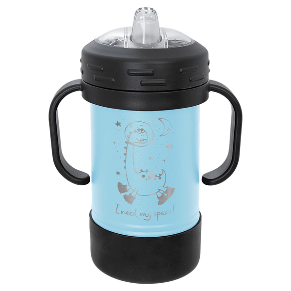 10 oz Sippy Cup Tumbler - Laser Engraved Drinkware