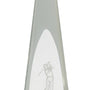 Crystal 3D Golf Spire Black Pedestal Base - Custom Laser Engraved
